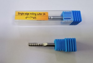 Single edge milling cutter 4*17*45
