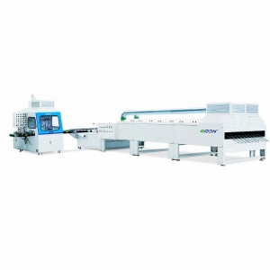 PU profile spraying line