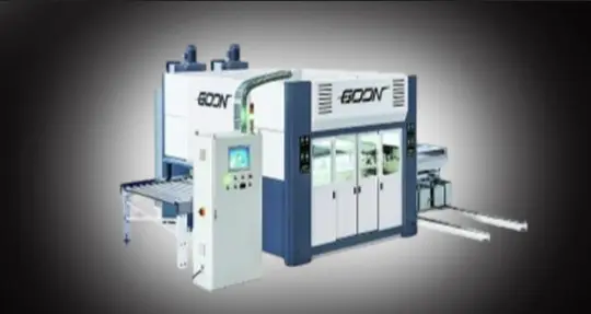 Automatic Spraying Machine With paper conveyor