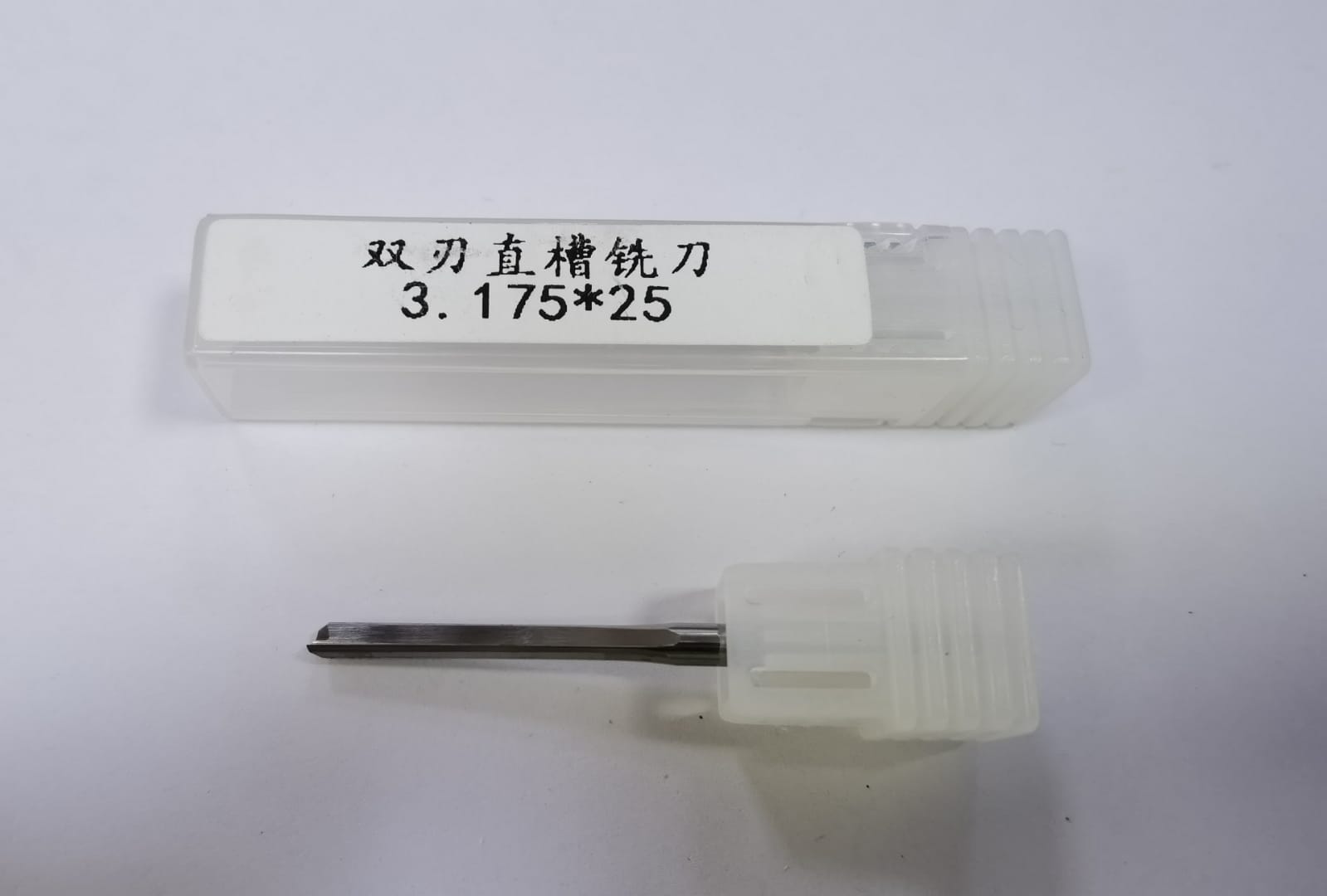 OEM China Paint Mixing Machine -
  Double edged straight flute milling bit  3.175*25 – Godn