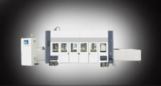 Automatic Spraying Machine With belt conveyor and paper conveyor