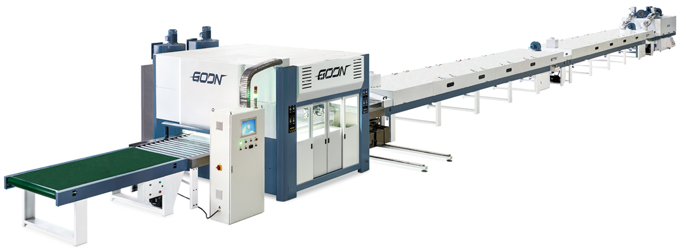 Automatic 5-Side Spraying & Drying Line fo...