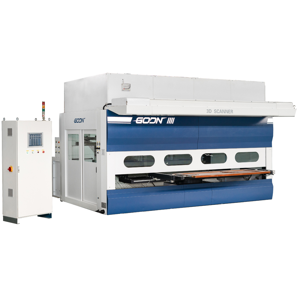 Manufacturer of Pvd Vacuum Coating Machine -
 SPD2500D-3D Automatic Spray Machine for Cabinet Door – Godn